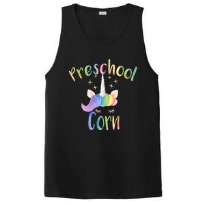 Preschool Corn Fun Unicorn Preschool Teacher Back To School Great Gift PosiCharge Competitor Tank