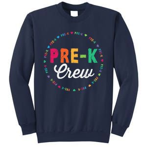 PreKindergarten Crew Funny PreK Teacher 1st Day Of School Sweatshirt