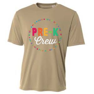 PreKindergarten Crew Funny PreK Teacher 1st Day Of School Cooling Performance Crew T-Shirt