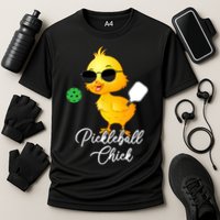 Pickleball Chick, Funny Pickleball Cooling Performance Crew T-Shirt