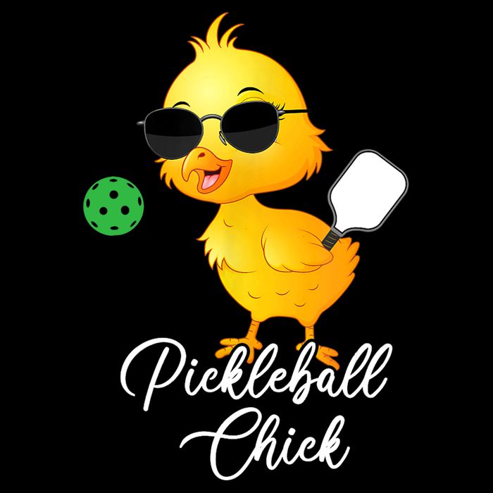 Pickleball Chick, Funny Pickleball Sustainable Bucket Hat