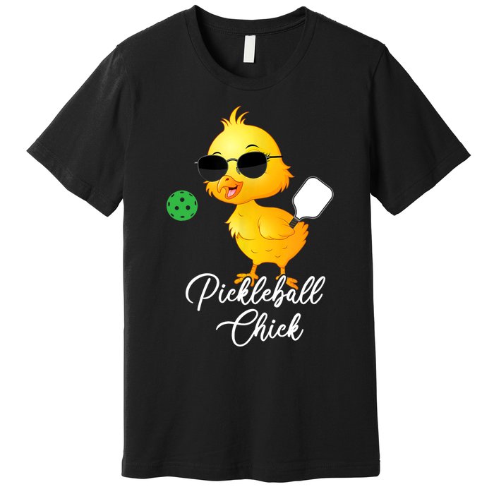 Pickleball Chick, Funny Pickleball TShirt Premium T-Shirt