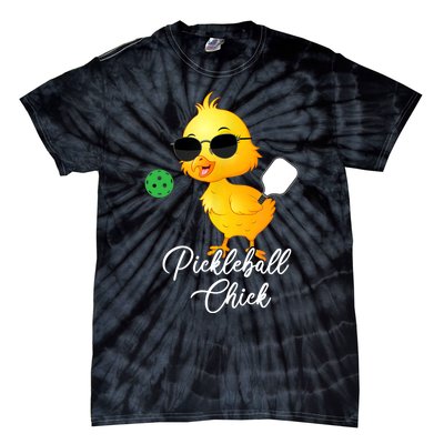 Pickleball Chick, Funny Pickleball TShirt Tie-Dye T-Shirt