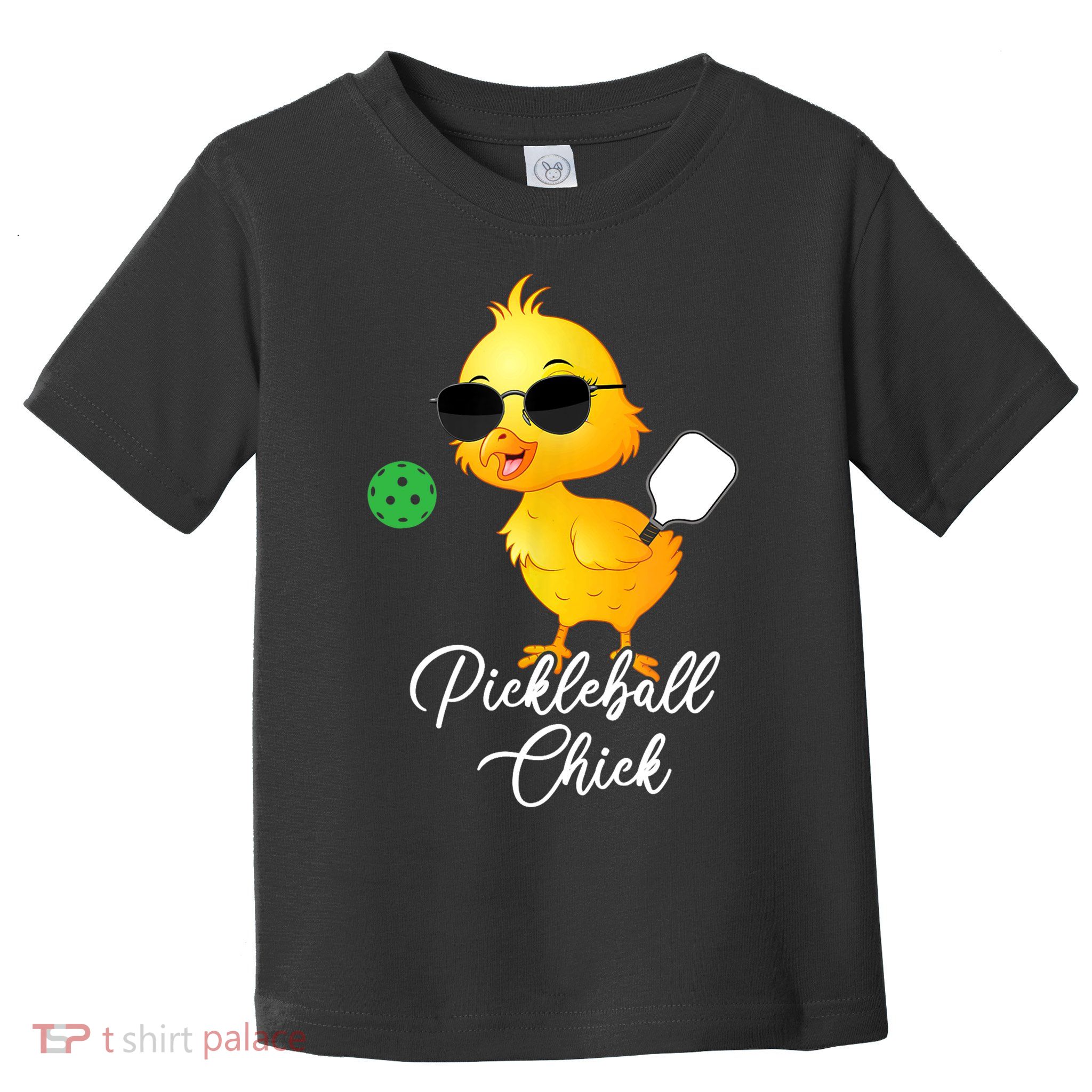Pickleball Chick, Funny Pickleball Toddler T-Shirt