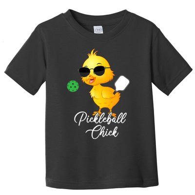 Pickleball Chick, Funny Pickleball TShirt Toddler T-Shirt