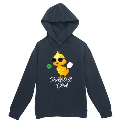 Pickleball Chick, Funny Pickleball TShirt Urban Pullover Hoodie