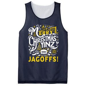 Pittsburgh Christmas Funny Yinz Jagoff Ugly Mesh Reversible Basketball Jersey Tank