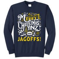 Pittsburgh Christmas Funny Yinz Jagoff Ugly Tall Sweatshirt