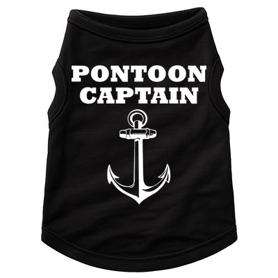 Pontoon Captain Funny Pontoon Doggie Tank