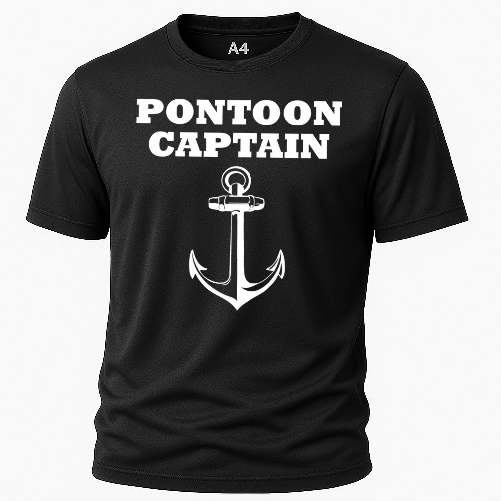 Pontoon Captain Funny Pontoon Performance Shirt
