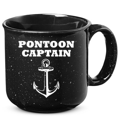 Pontoon Captain Funny Pontoon 15oz Campfire Ceramic Mug