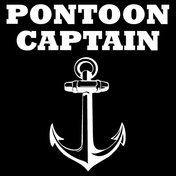 Pontoon Captain Funny Pontoon Drawstring Bag