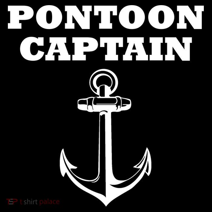 Pontoon Captain Funny Pontoon Short Acrylic Beanie