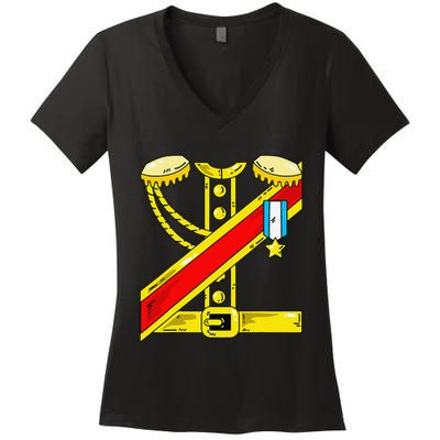 Prince Charming Funny Halloween Gift Women's V-Neck T-Shirt