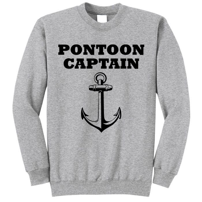 Pontoon Captain Funny Pontoon Tall Sweatshirt