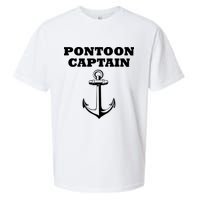 Pontoon Captain Funny Pontoon Sueded Cloud Jersey T-Shirt
