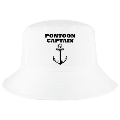 Pontoon Captain Funny Pontoon Cool Comfort Performance Bucket Hat