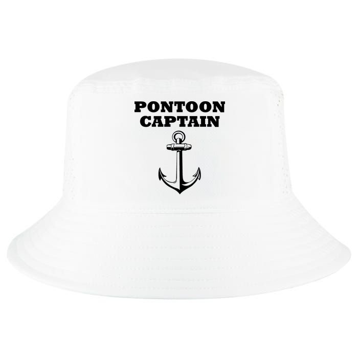Pontoon Captain Funny Pontoon Cool Comfort Performance Bucket Hat