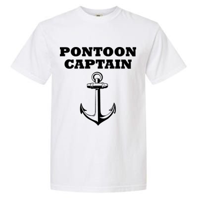 Pontoon Captain Funny Pontoon Garment-Dyed Heavyweight T-Shirt