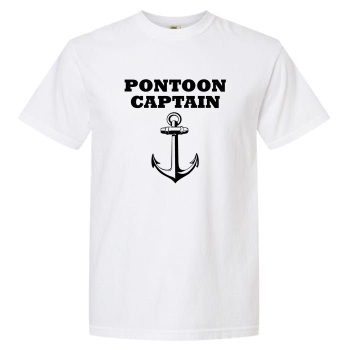 Pontoon Captain Funny Pontoon Garment-Dyed Heavyweight T-Shirt