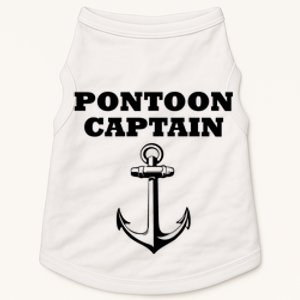 Pontoon Captain Funny Pontoon Doggie Tank