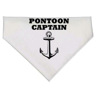 Pontoon Captain Funny Pontoon USA-Made Doggie Bandana