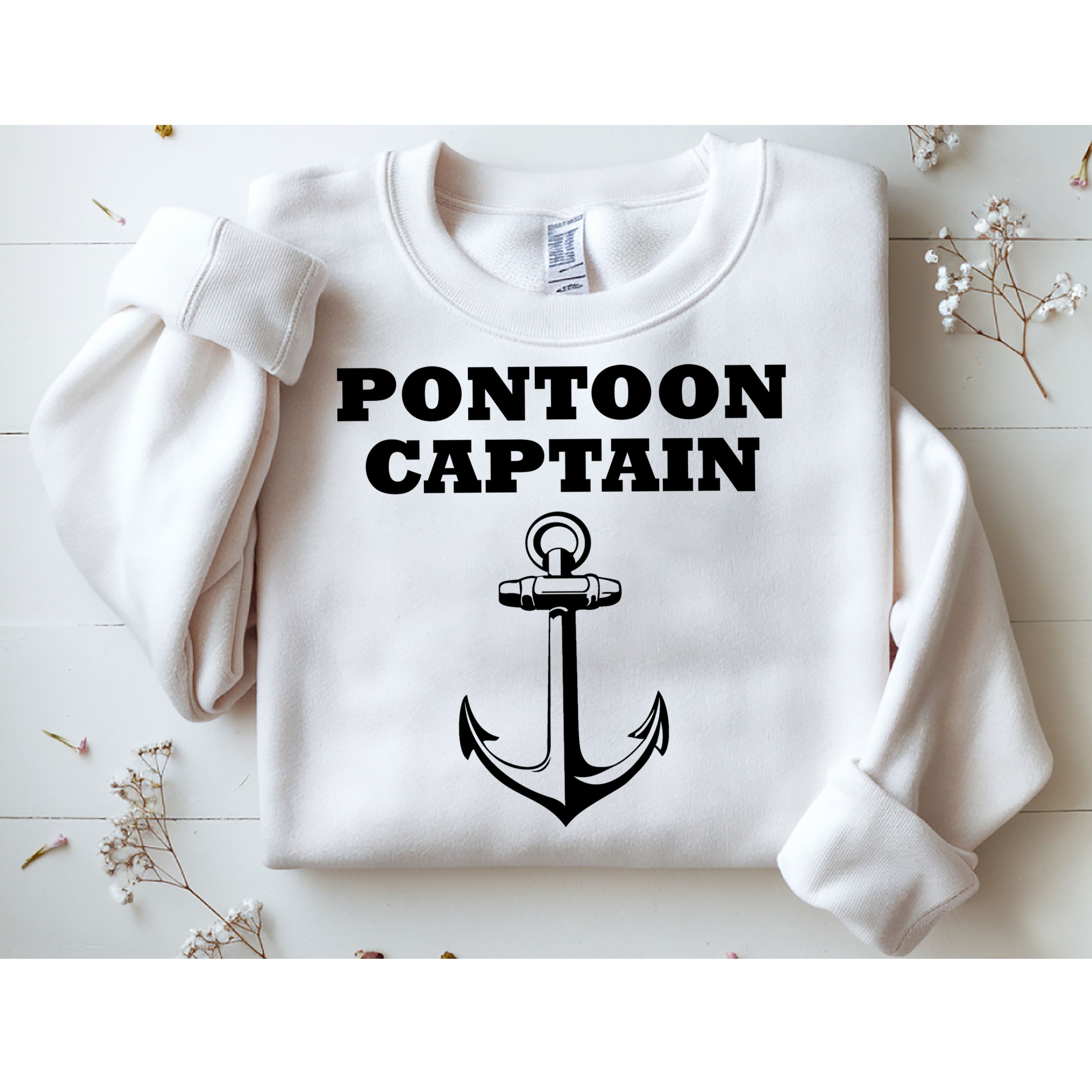 Pontoon Captain Funny Pontoon Sweatshirt