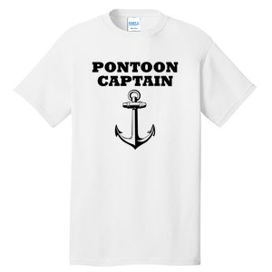 Pontoon Captain Funny Pontoon Tall T-Shirt