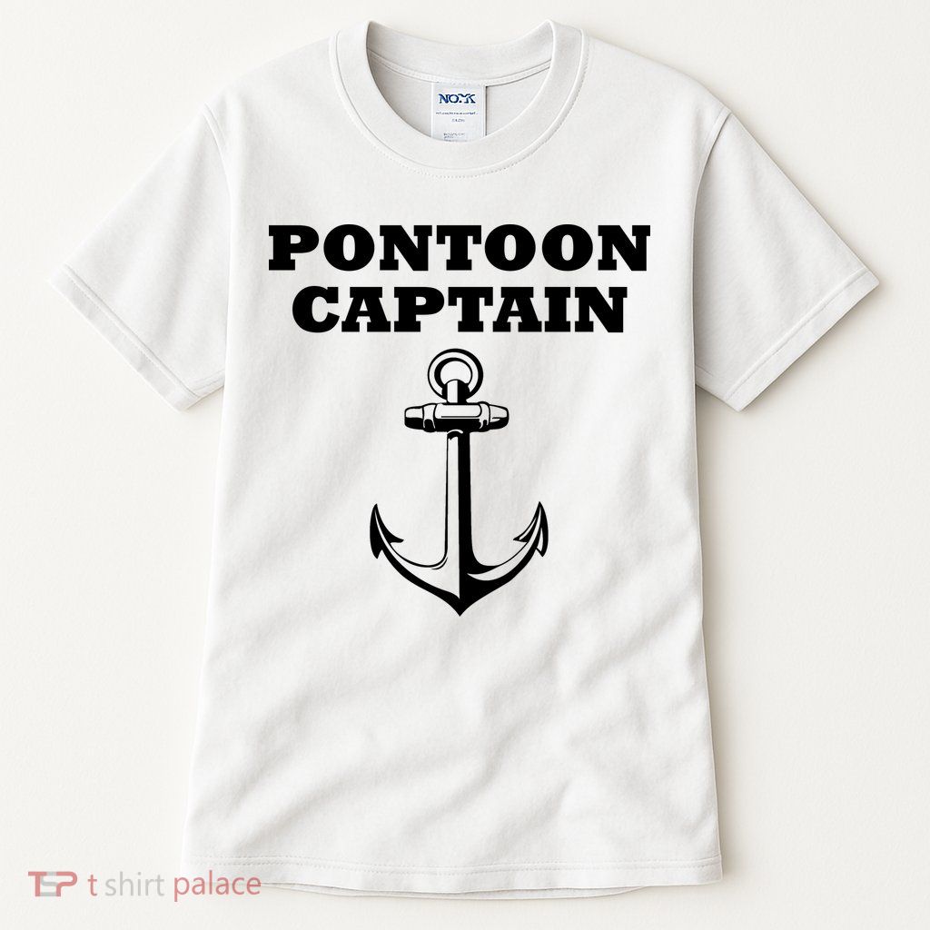 Pontoon Captain Funny Pontoon Tall T-Shirt