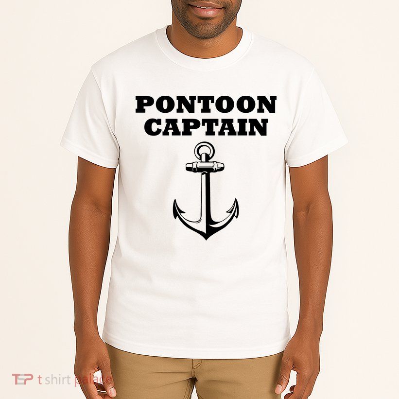 Pontoon Captain Funny Pontoon Tall T-Shirt