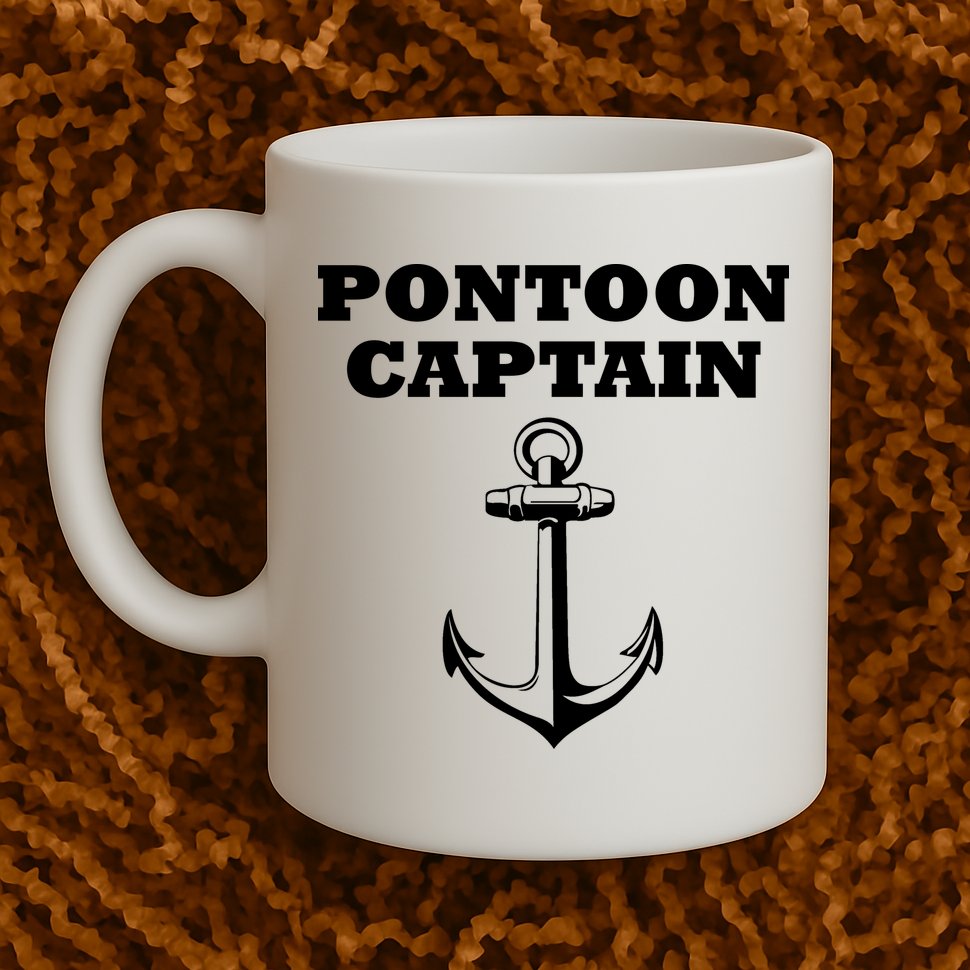 Pontoon Captain Funny Pontoon Mug