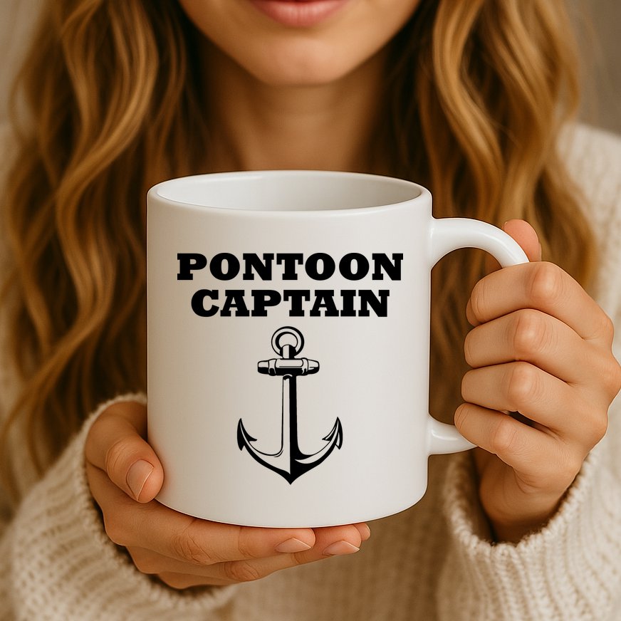 Pontoon Captain Funny Pontoon Mug