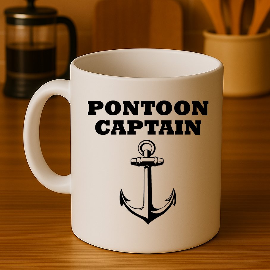 Pontoon Captain Funny Pontoon Mug