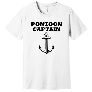 Pontoon Captain Funny Pontoon Premium T-Shirt