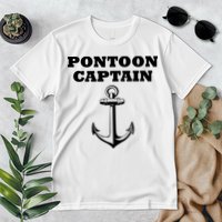 Pontoon Captain Funny Pontoon Premium T-Shirt