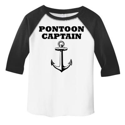 Pontoon Captain Funny Pontoon Toddler Fine Jersey T-Shirt