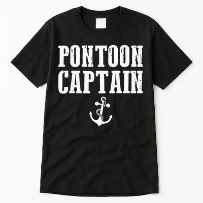 Pontoon Captain Funny Pontoon Tall T-Shirt