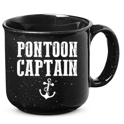 Pontoon Captain Funny Pontoon 15oz Campfire Ceramic Mug