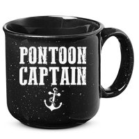 Pontoon Captain Funny Pontoon 15oz Campfire Ceramic Mug