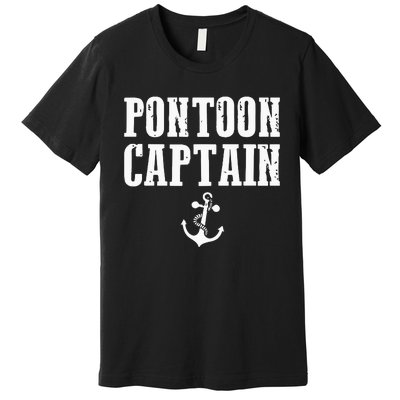 Pontoon Captain Funny Pontoon Premium T-Shirt