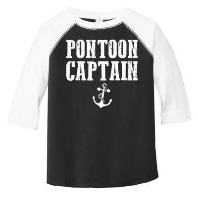 Pontoon Captain Funny Pontoon Toddler Fine Jersey T-Shirt