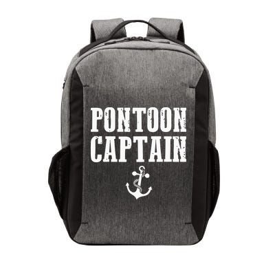 Pontoon Captain Funny Pontoon Vector Backpack