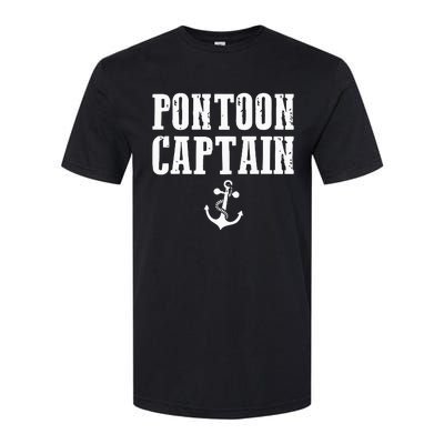 Pontoon Captain Funny Pontoon Softstyle CVC T-Shirt