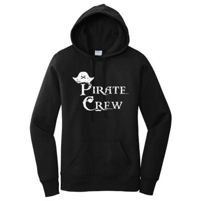 Pirate Crew Funny Halloween Costume Women's Pullover Hoodie