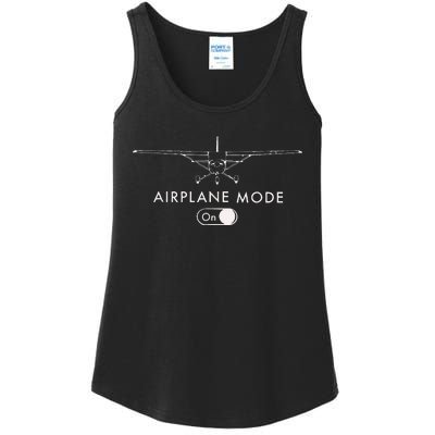 Pilot C172 Flying Gift Airplane Mode Ladies Essential Tank