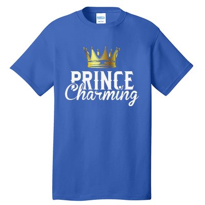 Prince Charming Funny Fairy Tale Halloween Lazy Costume Gift Tall T-Shirt