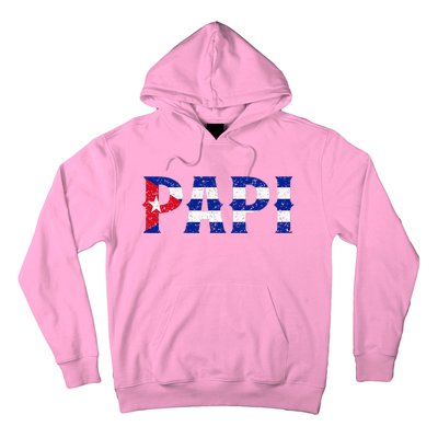 Papi Cuban Flag Cuba Proud FatherS Day Hoodie