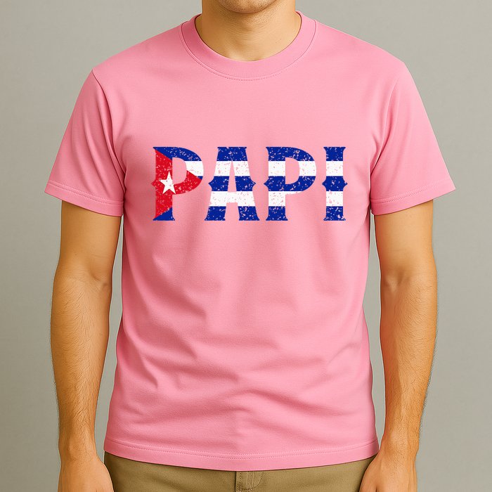 Papi Cuban Flag Cuba Proud FatherS Day T-Shirt