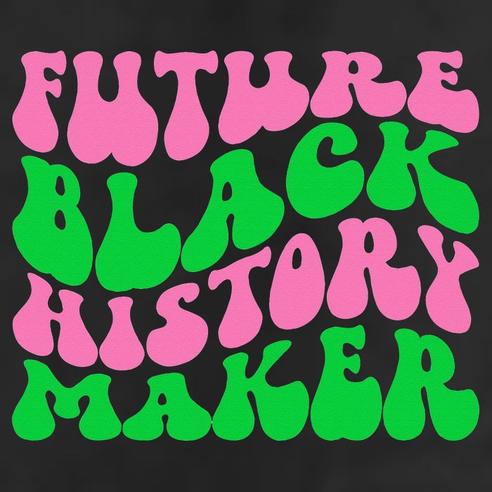 Pretty cute future black history maker aka funny tee Adult Drive Performance Visor