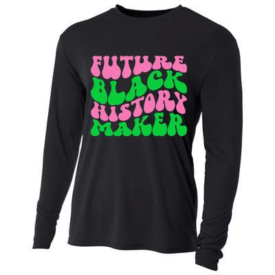 Pretty cute future black history maker aka funny tee Cooling Performance Long Sleeve Crew
